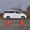 Folding Collapsible ABS Plastic Base Orange Grey Reflective Safety Traffic Cone With LED Light