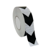 High Quality Black And White PVC Weatherproof Arrow Reflective Adhesive Tape
