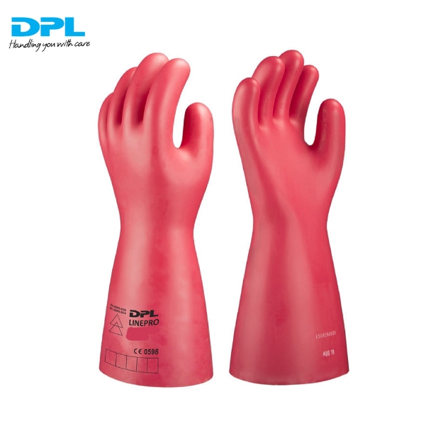 DPL Linepro 1000 Volts 1kV Electrical Insulated Class 0 Rubber Gloves