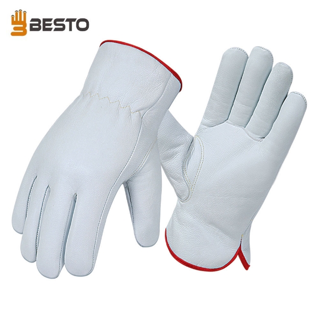Besto 1013 General Driving Safety Leather Work Gloves		