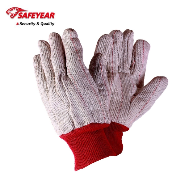 Safeyear Double Palm Cotton Work Gloves		