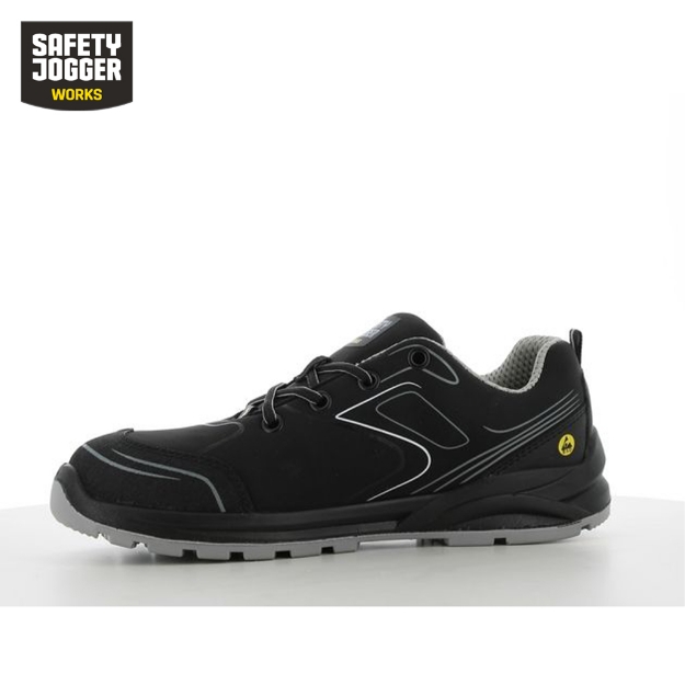 Safety Jogger CADOR S3 LOW-Cut SRC Slip Resistant ESD Electrostatic Discharge Safety Shoes		