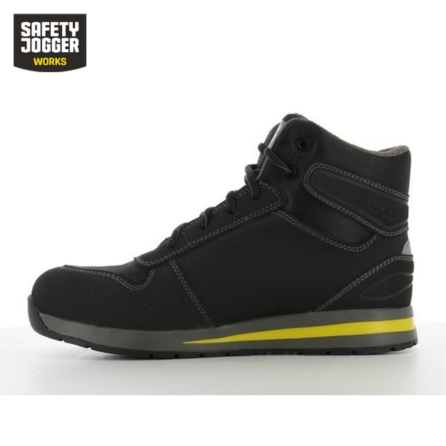 Safety Jogger SPEEDY S3 HRO Heat Resistant Outsole SRC Fashionable Mid-Cut Safety Shoes		