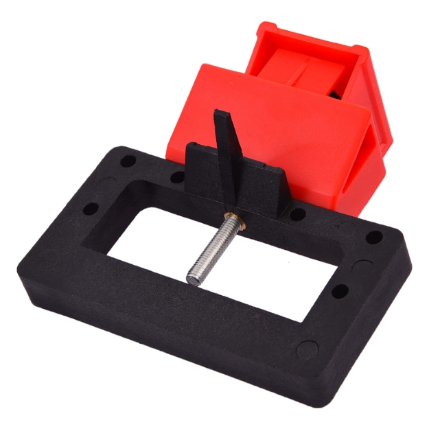 Oversized Clamp-On Breaker Lockout 480/600 Volt – Heavy Duty Wide-Toggle Circuit Breaker Isolation Device