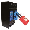 loto Universal Non‑Conductive Circuit Breaker Lockout blue		