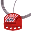 loto Adjustable Cable Lockout 2 Meter Steel Safety Cable for Group Lockout