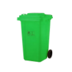 Green 240liter XDL 240U Plastic Waste Garbage Recycle Without Pedal Dustbin With Wheels		