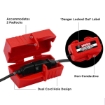 Plug Lockout Medium – Electrical Plug Safety Isolation Device