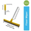 FV070 Plastic Rubber Squeegee Aluminium Handle Floor Wiper
