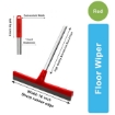 FV070 Plastic Rubber Squeegee Aluminium Handle Floor Wiper