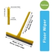 FV070 Plastic Rubber Squeegee Wooden Handle Floor Wiper
