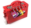 Heavy Duty Steel Safety Lockout Red Box 
