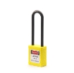 LOTO PL-G37 Nylon Long Shackle Non Conductive Lock Out Safety Padlock		