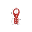 loto 25mm and 38mm Red Steel Safety Lockout Hasp