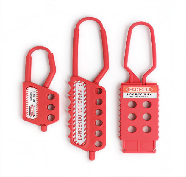 LOTO Dielectric Safety Hasp 3 Hole Non-Conductive Lockout Device		