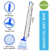 Wet Mop Set Cotton Floor Mop with 4 feet Aluminum Rod		