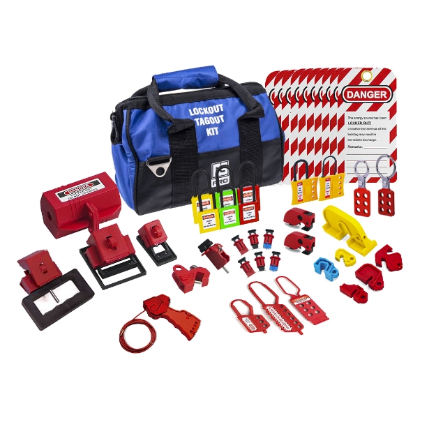 LOTO Complete Electrical Safety Lockout Kit (Multi-Device Professional Set)