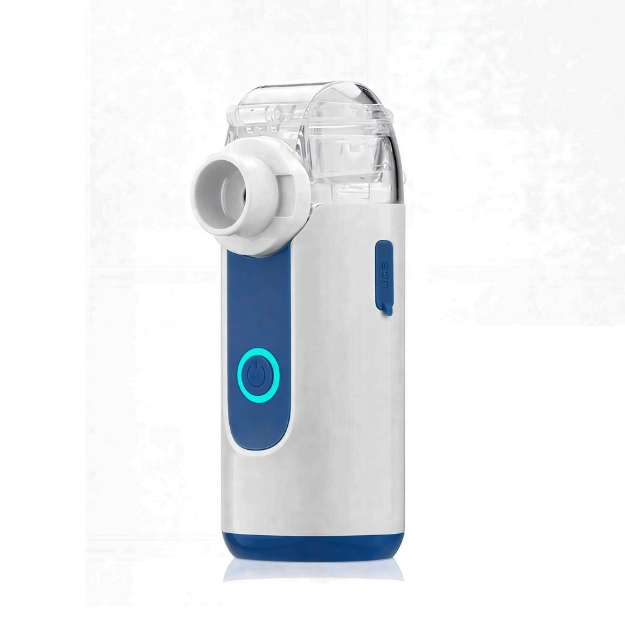 MEDICARE Portable Ultra-Quiet Mesh Nebulizer Machine for Home & Travel Use
