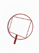 Orange Fluorescent Wind Direction Polyester Aviation Wind Sock	