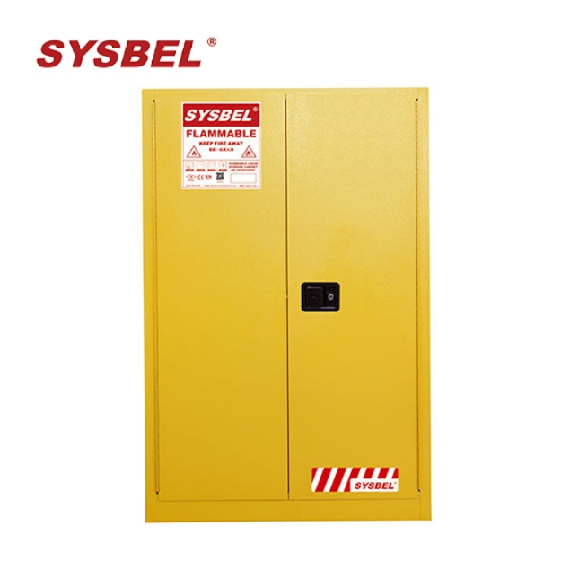 SYSBEL WA810450 yellow 45 Gal 170 L Flammable Liquid Safety Storage Cabinet FM and CE Approved		