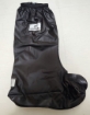 Black Shoe Covers Waterproof Silicone PVC Reusable Rain and Mud Shoe Covers		