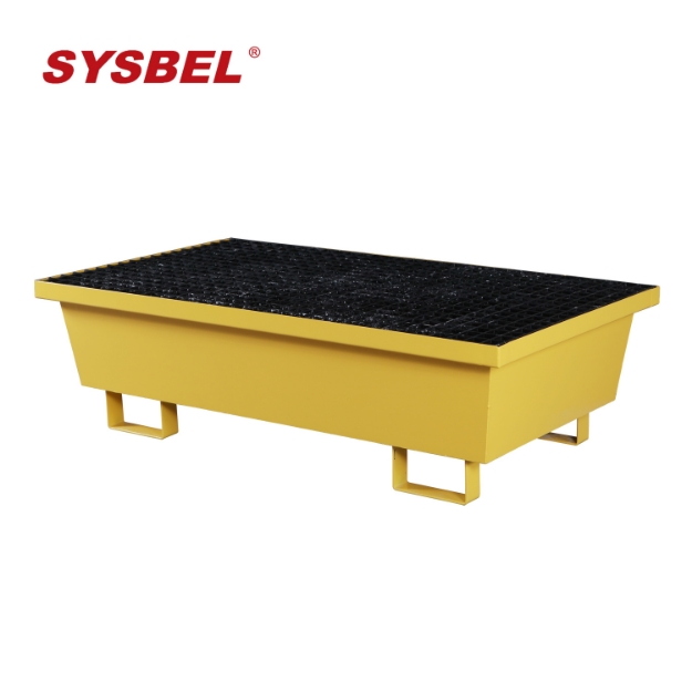 sysbel SPM202 Steel Spill Containment Pallet 48 Gal 180 liters 2 Drum