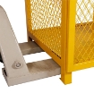 SYSBEL WA710589 Gas Cylinder Storage Cage 8 Horizontal 9 Vertical Cylinders		