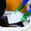 SYSBEL SKIT001W Portable Oil Spill Kit Bag 10 litres 15 litres and 20 litres