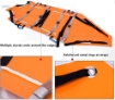 Multifunction Roll Rescue Stretcher EVA Plastic For Horizontal And Vertical Lift