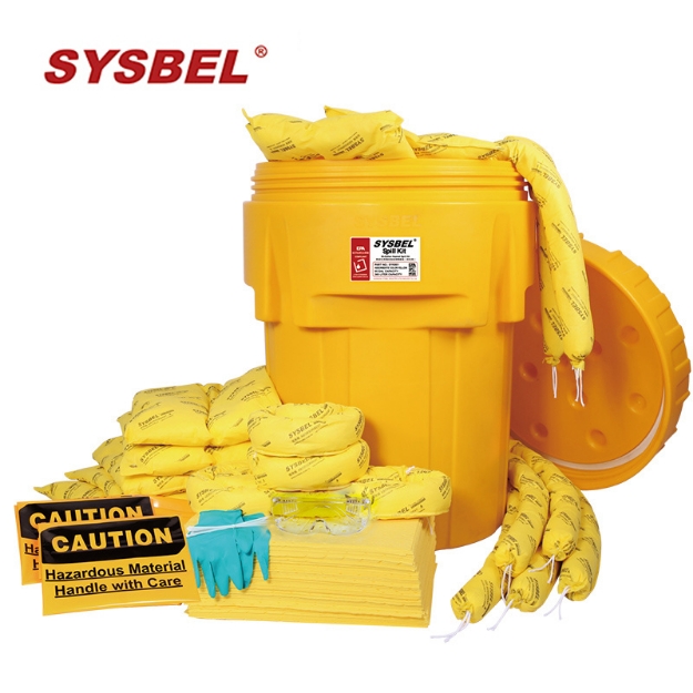 SYSBEL SYK201 Overpack Chemical Only Spill Kit 75 Litres and 90 litres