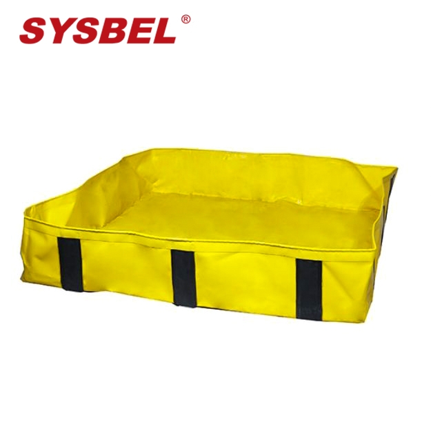 SYSBEL SPPB002 Portable Spill Containment Berm 700 gallons 2650 liters Foldable PVC Spill Containment Berm