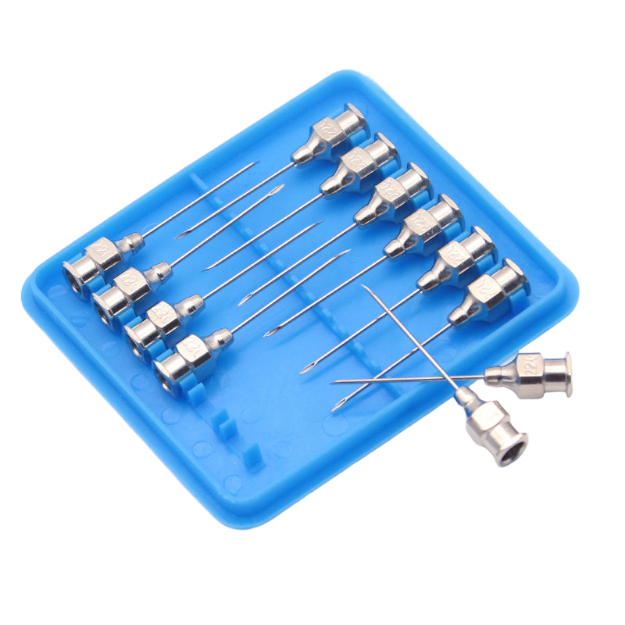 Sterile Veterinary Hypodermic Needles for Animal Injections 20 Gauge 21 Gauge and 22 Gauge 