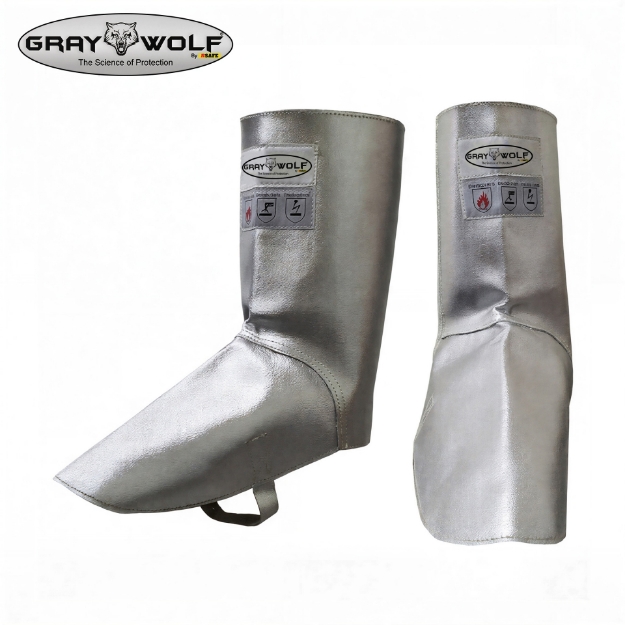 Graywolf RSAFE GW7400ACSC5 Aluminized Molten Metals and Heat Resistant Safety Shoe Cover
