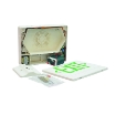 LX 750G R Emergency Exit Light Red and green UL Listed Exit Sign with Rechargeable Battery or Cell Backup