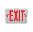 LX 750G R Emergency Exit Light Red and green UL Listed Exit Sign with Rechargeable Battery or Cell Backup