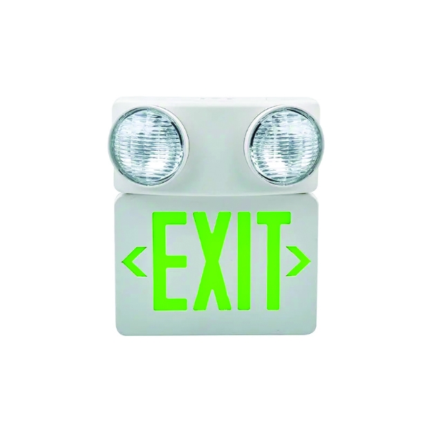 Combinational Exit Light LX 7501LG R LED Exit Sign with Emergency Backup Light
