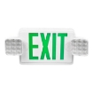 LED Combo Emergency Exit Sign Green or red Letters with Emergency Light