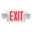LED Combo Emergency Exit Sign Green or red Letters with Emergency Light