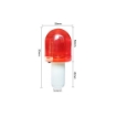 RTCL Road Hazard Warning Red Traffic Cone LED Emergency Light