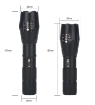 XML T6 High Power Ultra Bright LED Flashlight Torch Rechargeable