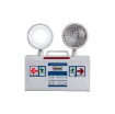 Eurolux EL-268A White Automatic Double Heads Spot LED Rechargeable Emergency Safety Light