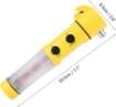 MFF Multi Function Magnetic LED Flashlight Safety Hammer and Emergency Escape Tool