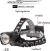 XHP90 High Power Rechargeable LED Headlamp Zoomable and Adjustable for Outdoor Camping and Fishing flashlight
