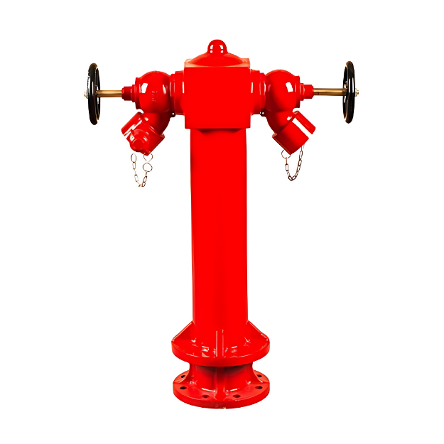 TPFH2 Two Way Pillar Fire Hydrant equipment Heavy Duty Wet Barrel Fire Protection Hydrant for Industrial and Municipal Fire Safety