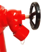 TPFH2 Two Way Pillar Fire Hydrant equipment Heavy Duty Wet Barrel Fire Protection Hydrant for Industrial and Municipal Fire Safety