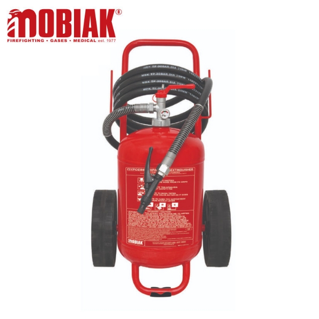 Mobiak 25 Kg Dry Powder Trolley Fire Extinguisher