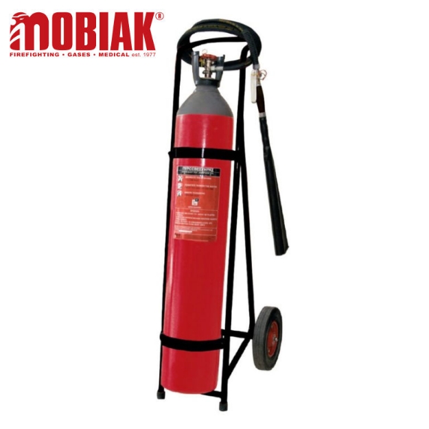 Mobiak 30 Kg Carbon Dioxide CO2 Trolley Fire Extinguisher