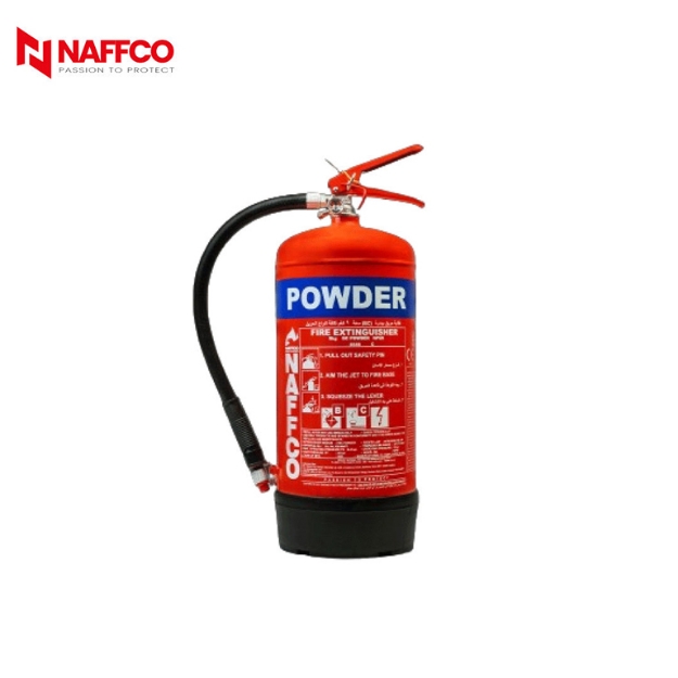 Naffco NP3 3Kg DCP Dry Chemical Powder Fire Extinguisher Without Trolley