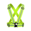 SVB56 Reflective Polyester Adjustable Cross Safety Belt High Visibility Safety Harness in Multi Colour