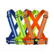 SVB56 Reflective Polyester Adjustable Cross Safety Belt High Visibility Safety Harness in Multi Colour